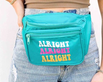 Dazed & Engaged Fanny Packs | Zippered Belt Bags | Adjustable Waistband | 1990s Bridesmaid Bags |Bridesmaid Bridal Shower Gifts Favors Party