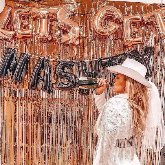 Cowboy Hat Veil for Bride Country 