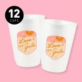 Love At First Spritz Bachelorette Cups, 12 Pk 16 oz | Custom Designed Drinkware | Italian Summer, Aperol Spritz, Bikinis & Martinis Decor