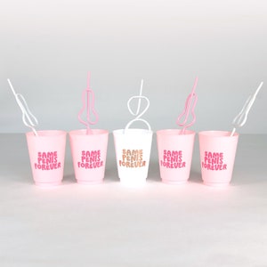 Same Penis Forever Bachelorette Party Cups | 12 Pack