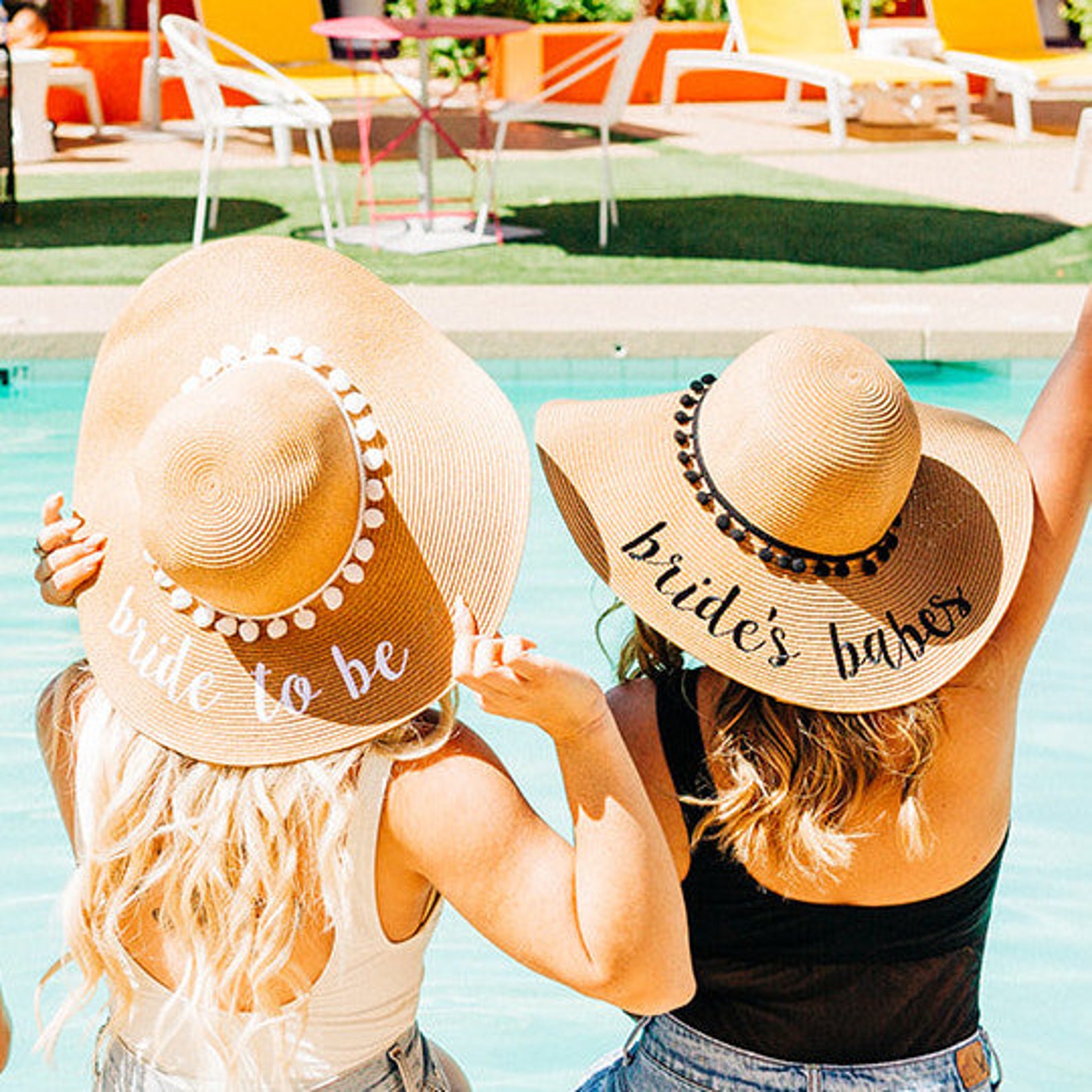 sun hats bachelorette