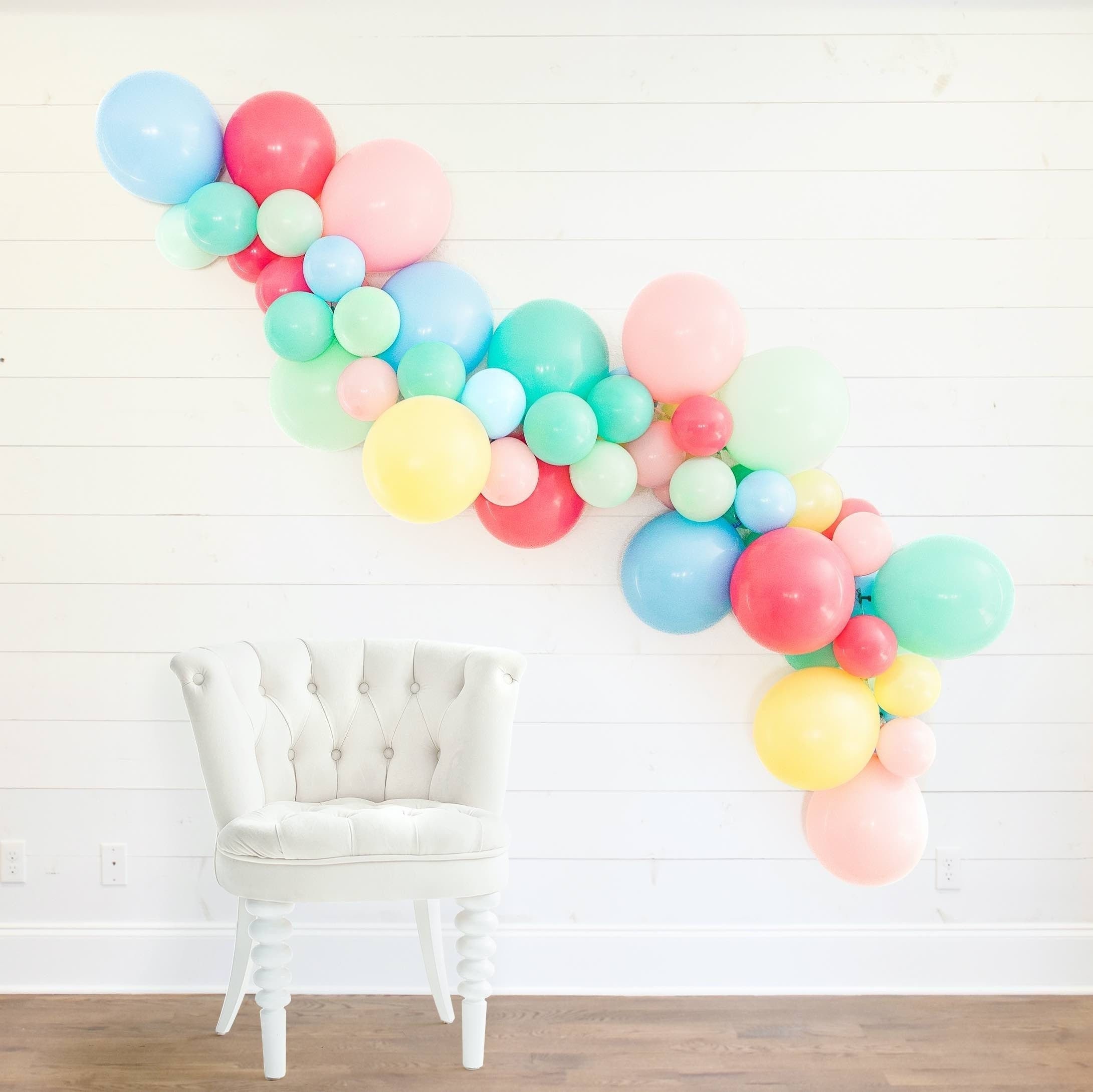 Pastel DIY Balloon Garland Kit 8 Ft Arch Beach Bachelorette Party Bridal Shower Decorations Photo Backdrops Favors Gifts