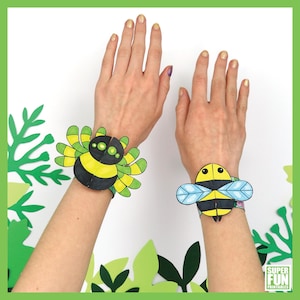 Insekt Papier Armbänder