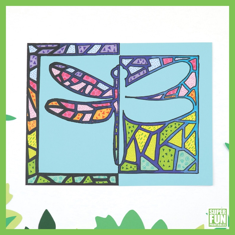 Positive Negative Insect Art - Etsy