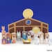 Printable Paper Nativity Scene | Etsy