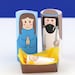 Printable Paper Nativity Scene - Etsy