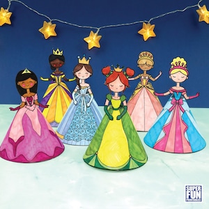 Princess Paper Dolls