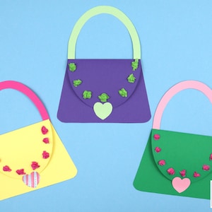 Purse mothers day card