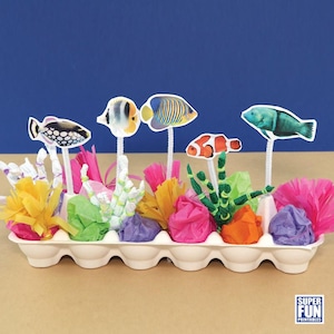 Egg Carton Reef Craft