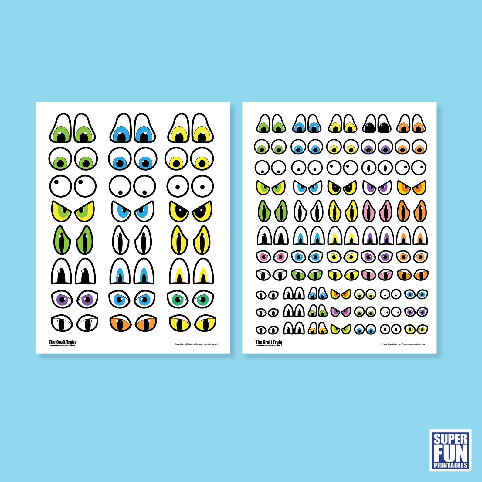 Printable Spooky Eyes for Halloween - Etsy Australia