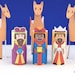 Printable Paper Nativity Scene - Etsy