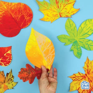 Leaf Squish konsttryck