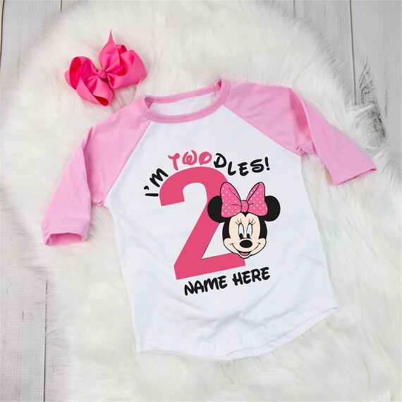 minnie mouse birthday shirt 2