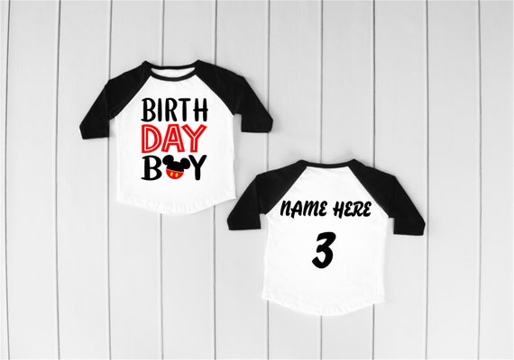 mickey mouse 3rd birthday shirt