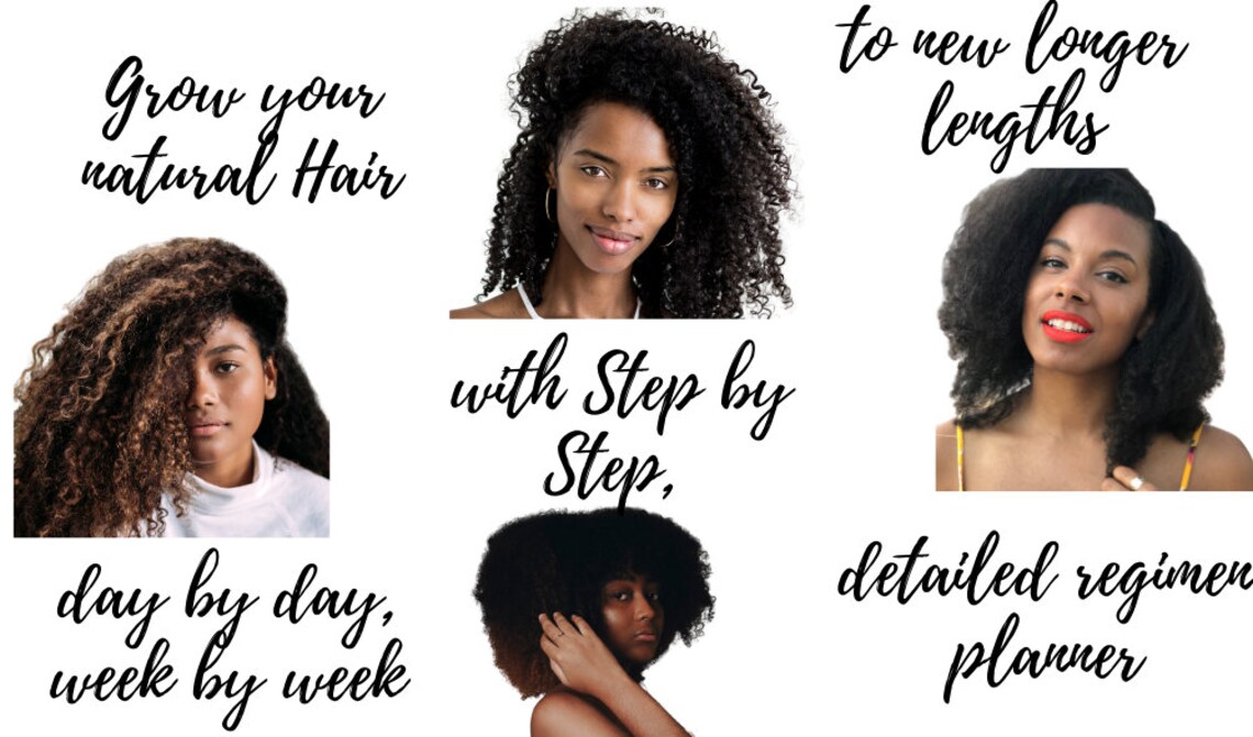 Keep Track Hair Planner Regimen Tracker for Healthy Long Hair Etsy