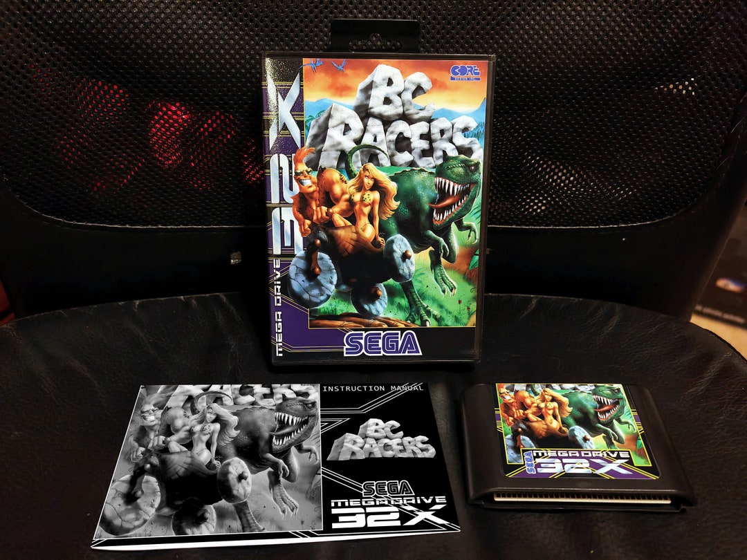 Bc Racers Cover BC RACERS 32X Sega Mega Drive 32x - Etsy