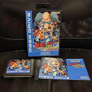 Mega Man The Sequel Wars Episode RED SEGA Mega Drive