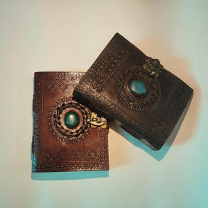 Leren agenda, leren dagboek, luxe agenda