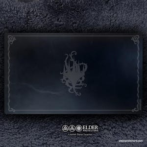 レザープレイマット - マジック：ザ・ギャザリング、TCG、カードプレイマット、エルドレインの王権デザイン