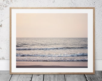 Coastal Photography, Ocean Art, Beach Decor, Printable Art, Sunrise
