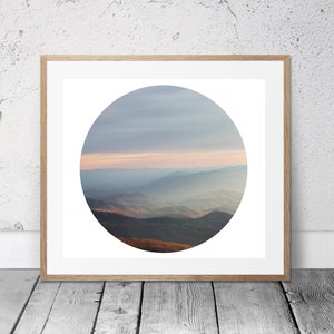 Printable Photograph, Mountain Photo, Blowing Rock, Digital Download