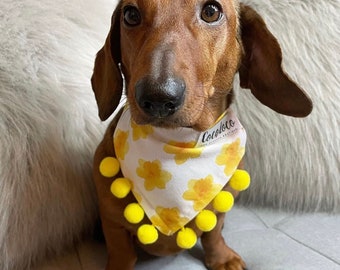 Daffodils Dog Bandana