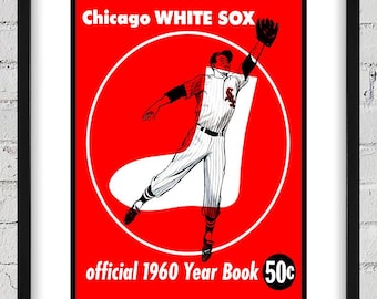 1960 Vintage Chicago White Sox Yearbook Cover - Digital Reproduction