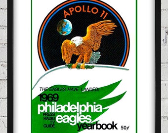 1969 Vintage Philadelphia Eagles Football Yearbook - Digital Reproduction