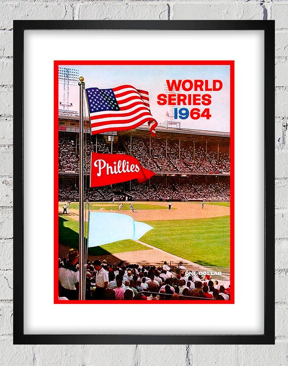 1964 Vintage Philadelphia Phillies - World Series (Phantom) Program Cover - Digital Reproduction