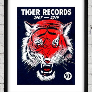 1949 Vintage Detroit Tigers Baseball Records Cover - Digital Reproduction