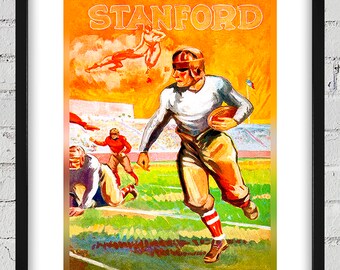 1927 Vintage Alabama Crimson Tide - Stanford Rose Bowl Program Cover - Digital Reproduction