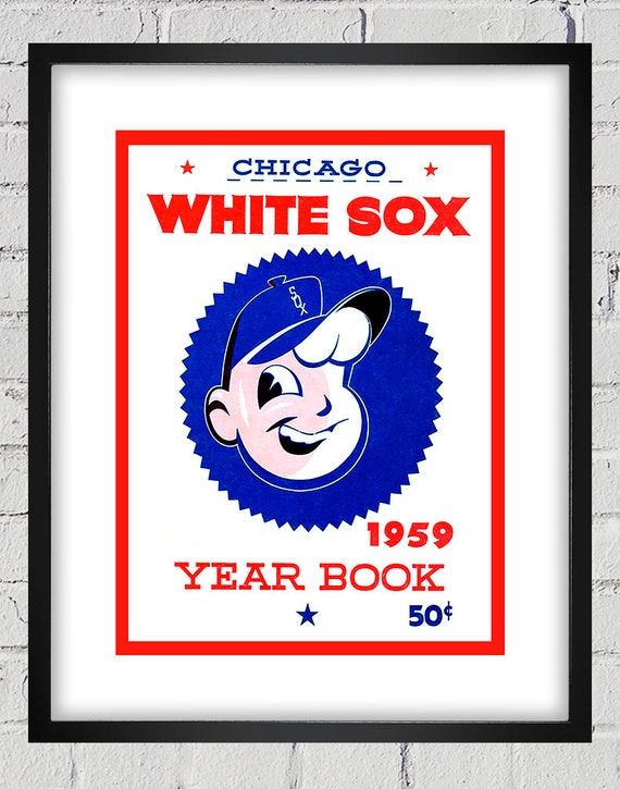 1959 Vintage Chicago White Sox Yearbook Cover - Digital Reproduction