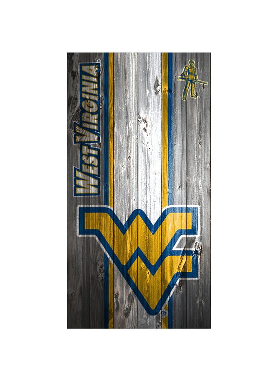 West Virginia University Mountaineers Choose Cornhole Board Decal//Stickers NEW