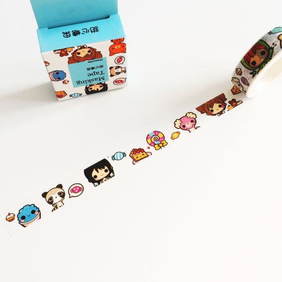 Kawaii Washi Tape Kawaii Stationary Washi Tape Set Cute Washi Tape