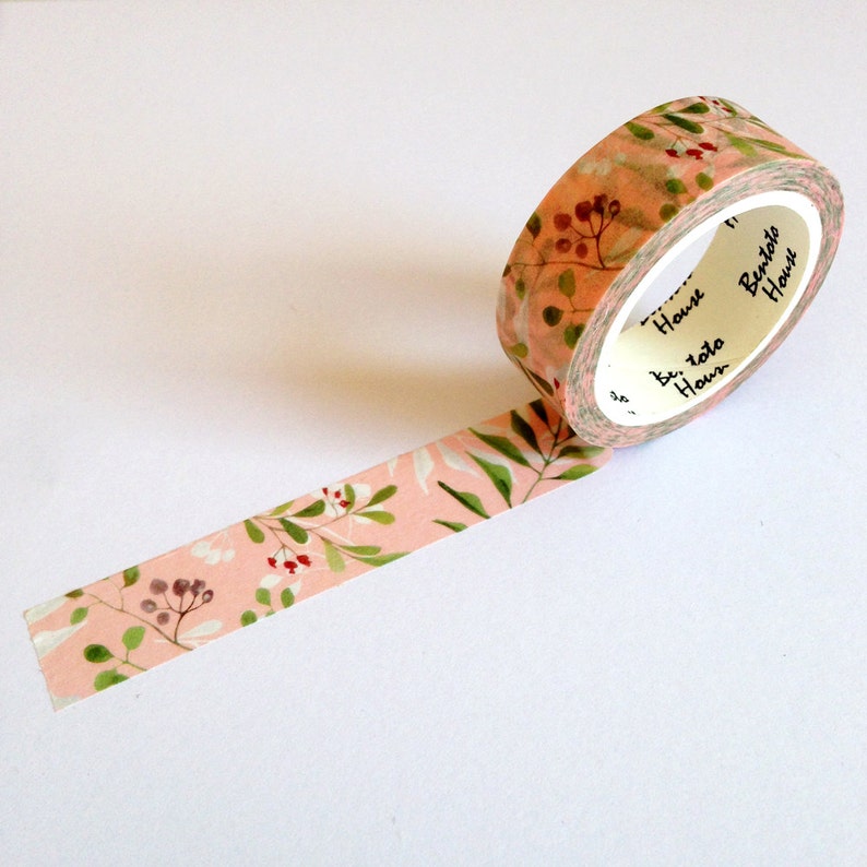 Japanese Washi Tape Planner Supplies Pretty Masking Tape Etsy