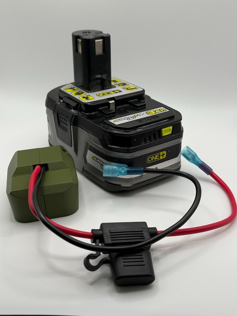 Ryobi Power Supply Adapter with In-line Fuse image 1