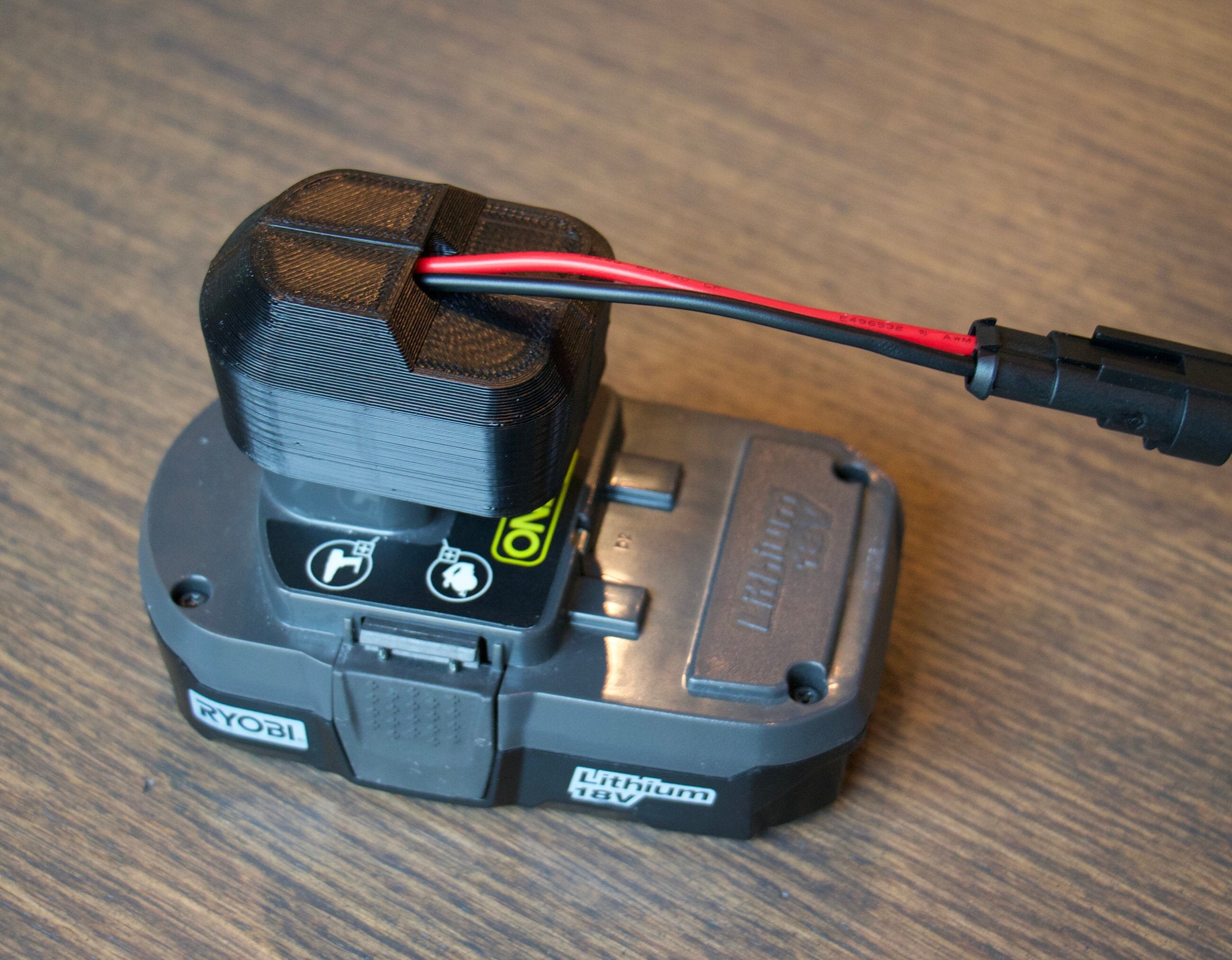 Ryobi Power Supply Adapter with Weatherproof Connector