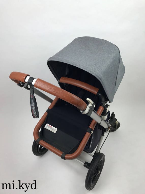 leather pram handle covers