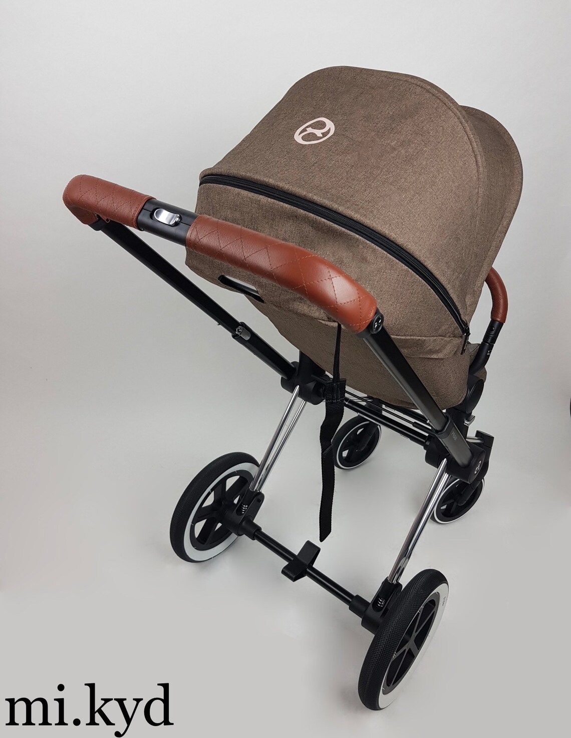 Genuine Leather handle bar cover & Bumper Bar cover for Cybex Etsy