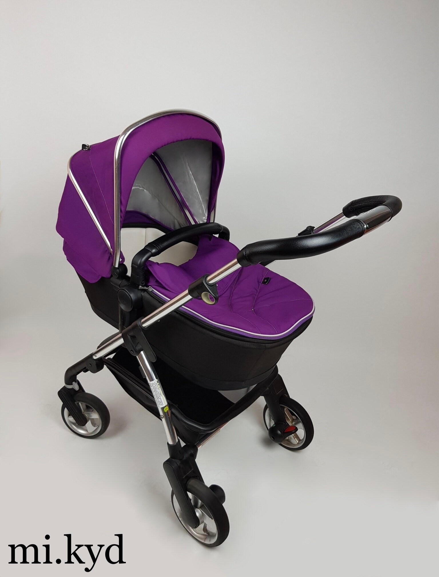 leather pram handle covers