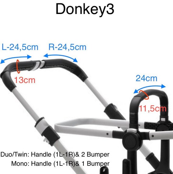 bugaboo donkey handle bar covers