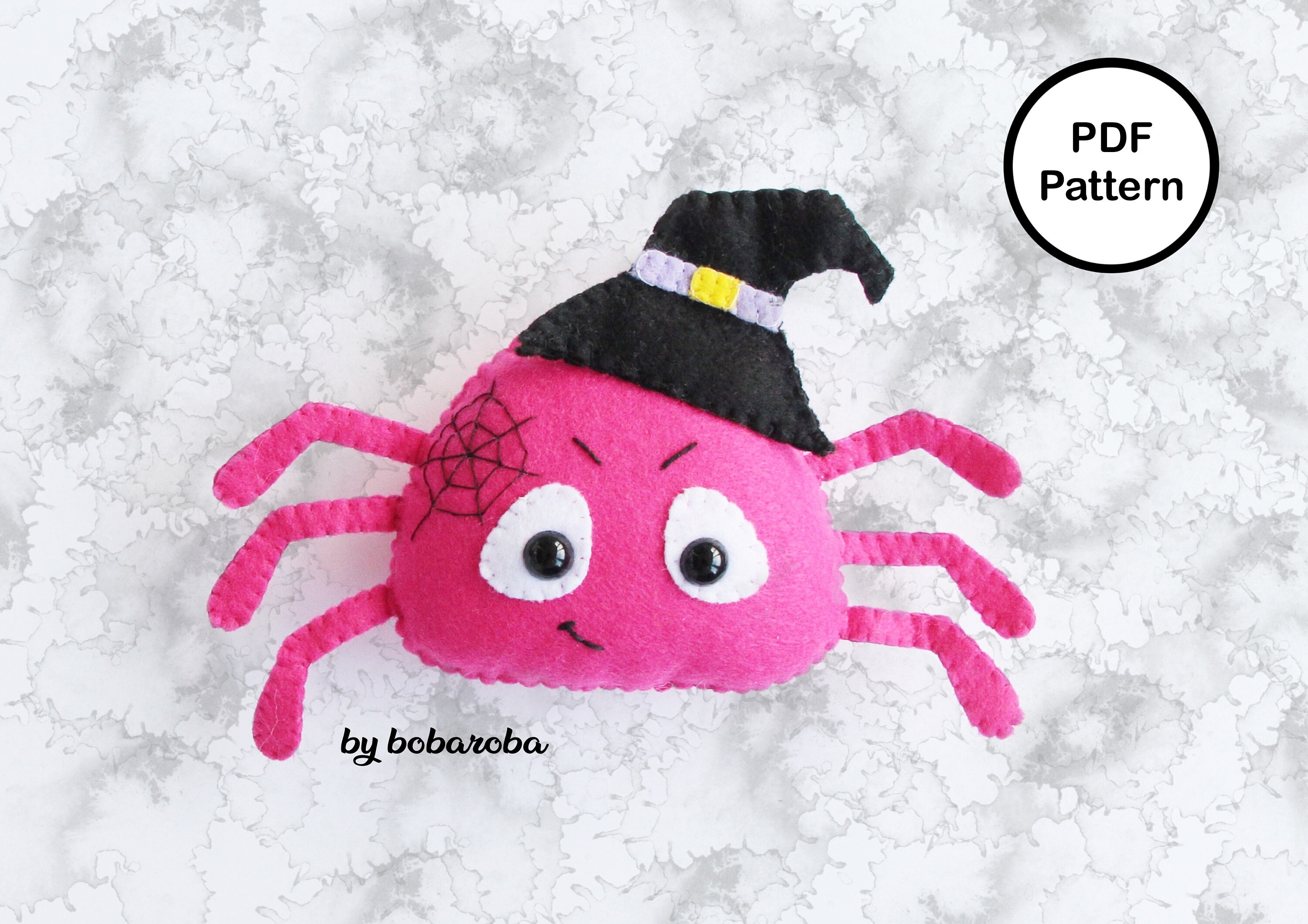 Felt halloween patterns Halloween ornaments Pattern felt Etsy