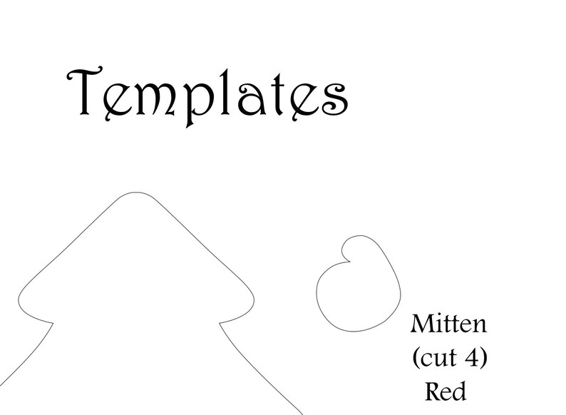 Felt christmas tree pattern Christmas toys pattern Felt Etsy