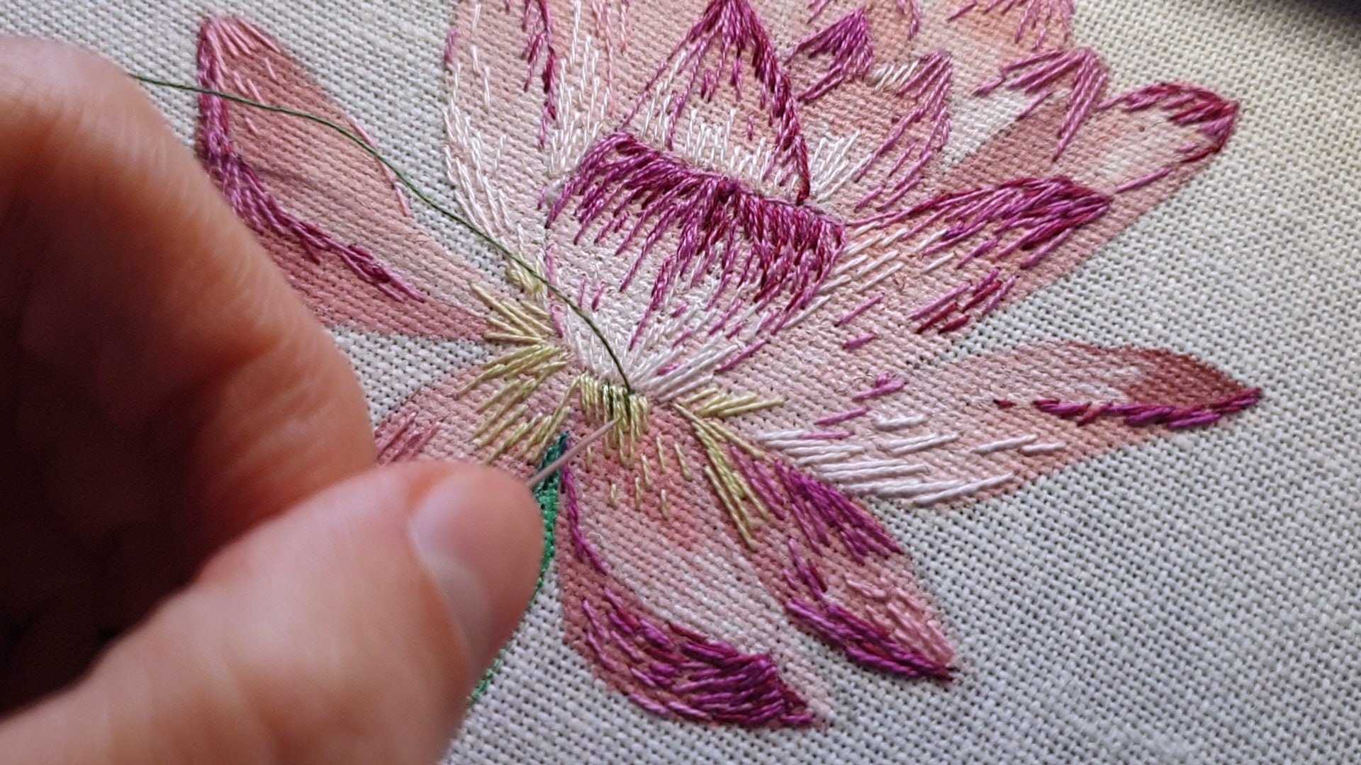 Lotus jessecmault pattern flower hand jessecmault pdf thread  etsy