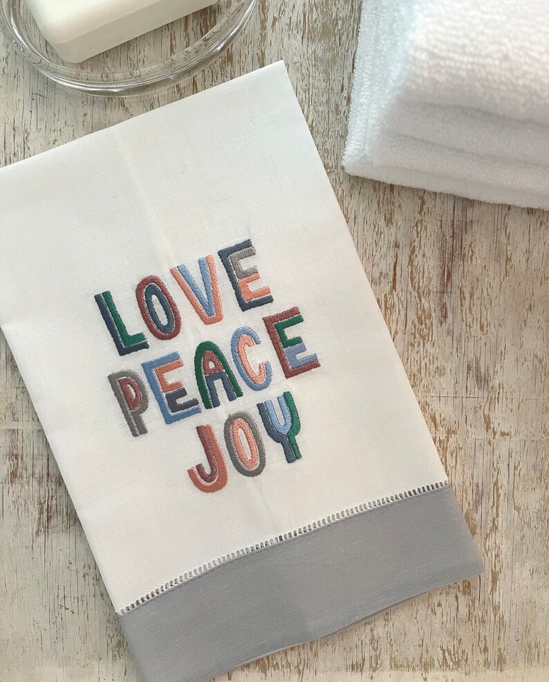 SquirrelHillCo Linen Guest Towel - Thumbnail 3