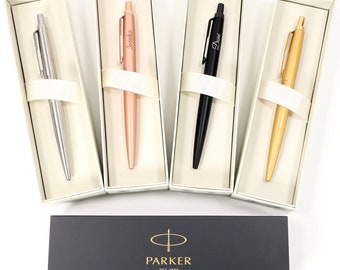 Personalisierter individueller Parker Jotter XL Monochrom-Stift + Geschenkbox | Design Einzigartiges Geschenk | Lasergraviert – (Schwarz, Gold, Silber, Roségold)