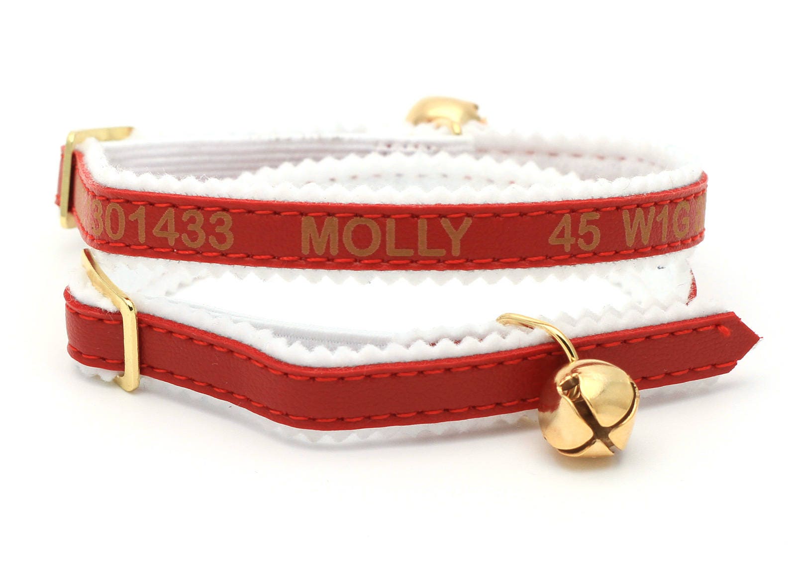 Personalised Custom Cat Kitten Collar Design Your Unique Pet Etsy UK