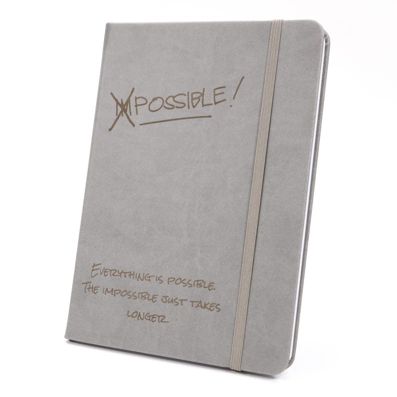 Personalised Hardcover Notebook A4,A5,A6 | Custom Engraved Journal | Practical Gift Idea image 13