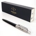 Personalised Custom Parker Jotter Pen + Gift Box | Design A Truly Unique Present | Laser Engraved (black, white, blue, red) 