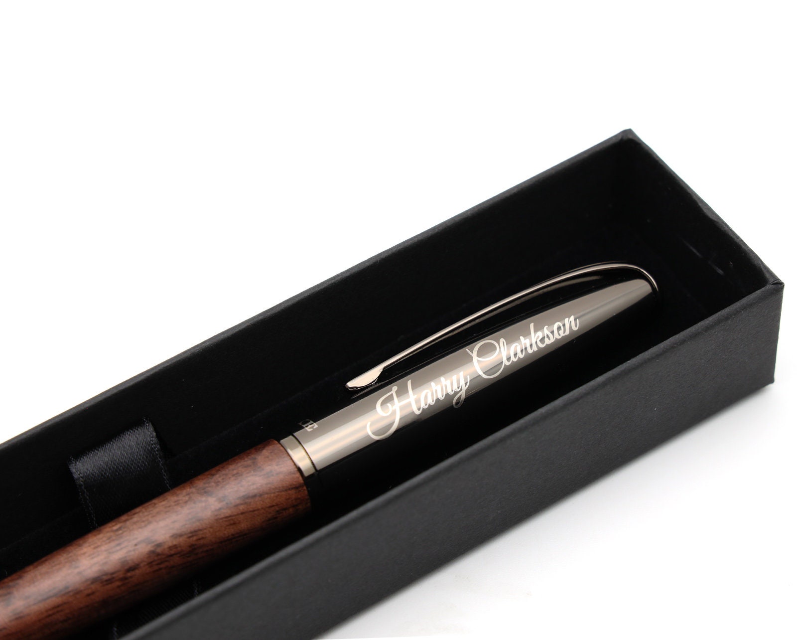 Personalised Custom Luxury Wooden Pen Gift Box Design A Etsy UK